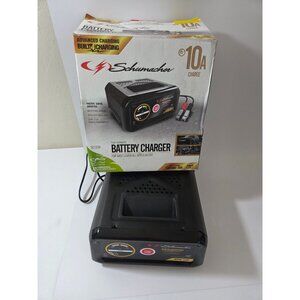 Schumacher 10A Fully Automatic Battery Charger With Microprocessor Control
